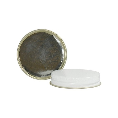 Qorpak Lab Bottle Caps, White, 63 mm Dia, PK1180 CAP-00456