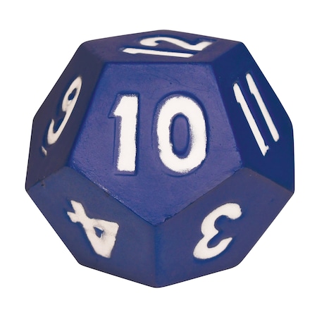 Learning Advantage 12-Sided Die, Demonstration Size 7398