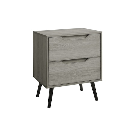 Monarch Specialties Accent Table, Side Table, Storage Drawer, Nightstand, Bedroom, Living Room, Taupe, Contemporary I 3693