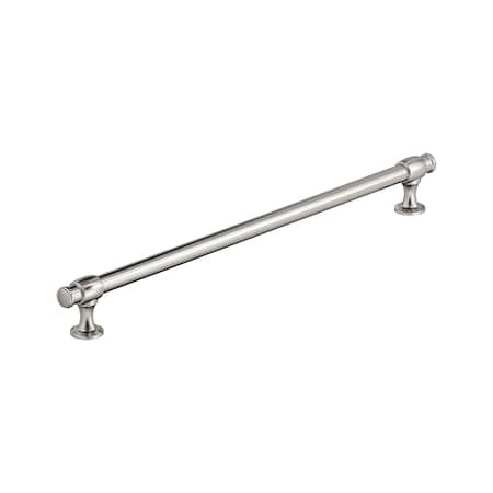 Amerock Winsome 12-5/8 inch 320mm Center-to-Center Polished Nickel Cabinet Pull BP36773PN
