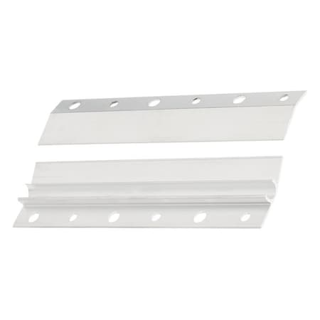 National Hardware HeavyDuty Hanger, 75 lb, Aluminum, Mill, 516 in Opening, 12 in Projection, Screw Mounting N260-146