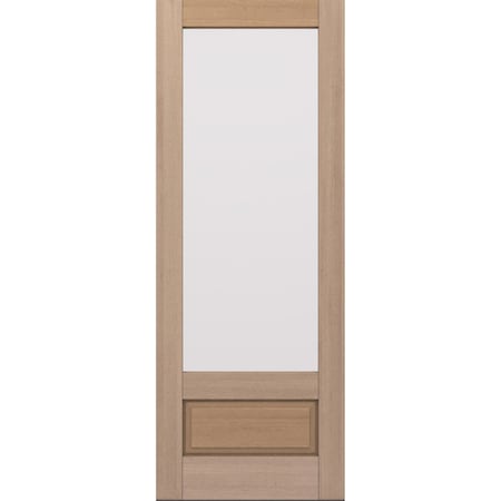 Doornmore G7501, 37.75" x 98" ( 36" Door) Left Hand, Mahogany 3/4 Lite Exterior Door G7501-SW-3696_1_LI