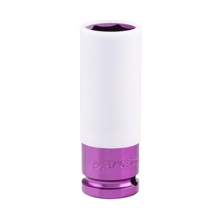 Sunex 1/2 in Drive 13/16 in Extra Thin Wall Wheel Protector Impact Socket 28494
