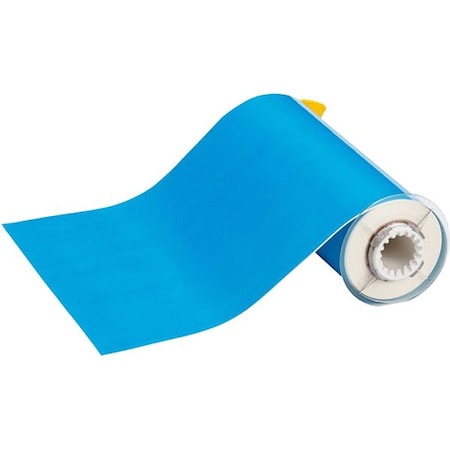 Brady ContinuousLabelStock, Light Blue, 10inW 96115