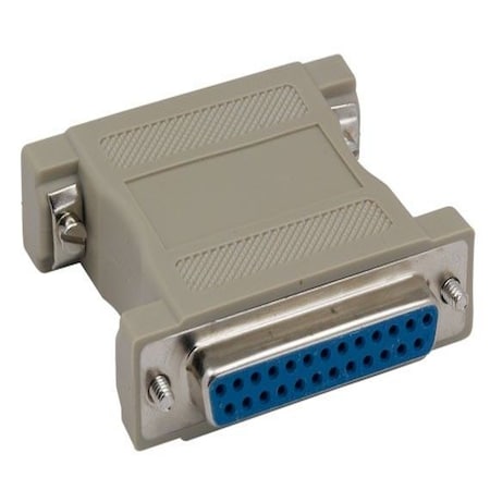 Sanoxy 2 PACK  DB25 Female to Female Molded Gender Changer SNX-CBL-LDR-DB206-0400