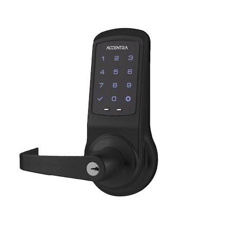 Yale Grade 1 NexTouch Generation 3 Cyl Lock W/ Capacitive Touchscreen Keypad, Black Suede Powder Coat AU-NTB623-NR BSP 2803-53L