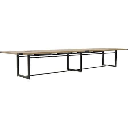 Mirella Conference Table, Steel Frame, Black MRS16SDD