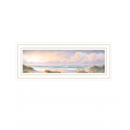 Homeroots Seascape II 2 White Framed Print Wall Art 407694