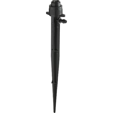 Raindrip Full Circle Stream/Fan 13 GPH/24 GPH 1/4'' Inlet Adjustable Bubbler with Stake 15300UB