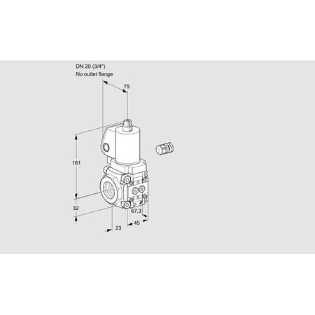 Honeywell Kromschroder VAS120/-R/NWGL KS88017664