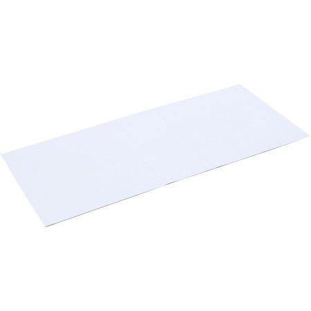 Mastervision Magnetic Tape Strips, 7/8"x2", White, PK25 FM2418