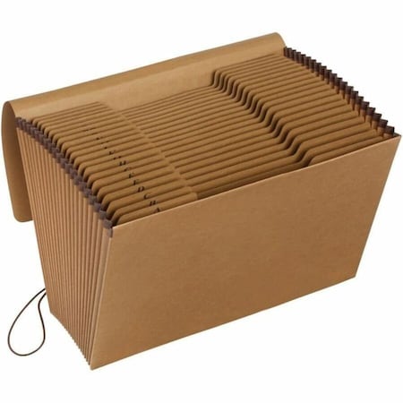 Tops Business Forms Pendaflex, KRAFT INDEXED EXPANDING FILE, 21 SECTIONS, 1/21-CUT TAB, LEGAL SIZE, BROWN K19AOX