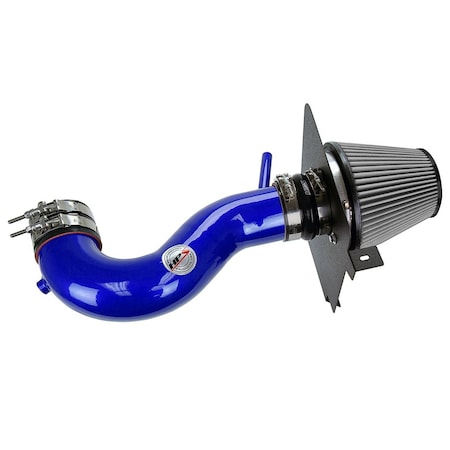 Hps Performance Air Intake Kit with Heat Shield, Blue,  827-627BL
