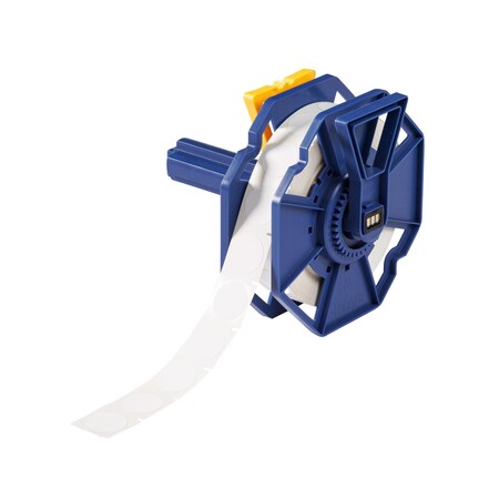 Brady Vinyl Labels for J7300 Color Label Printer 1.5 in Dia 500/Roll J-389-2595