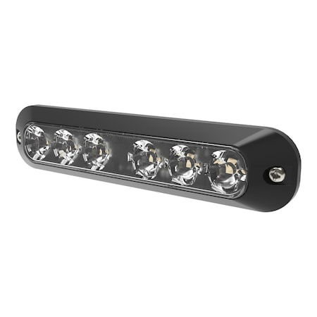 Ecco LED, Directional, 6 LEDs, Amber/Clear ED3705AC