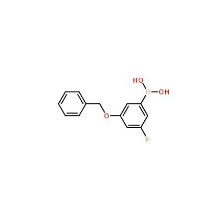 Ak Scientific 3-Benzyloxy-5-fluorophenylboronic acid (25g), CAS 850589-56-9 V1866-25g