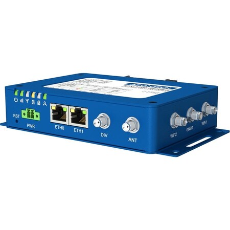 B+B Smartworx INDUSTRIAL IOT 4G LTE ROUTER AND GATEWAY INCLUDES FIRSTNET CERTIFICATION, 2 ETHE ICR-3241W-1ND