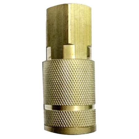 Frita 0.25 x 0.25 in. NPT Female Master Mechanic T Automotive Coupler 239464