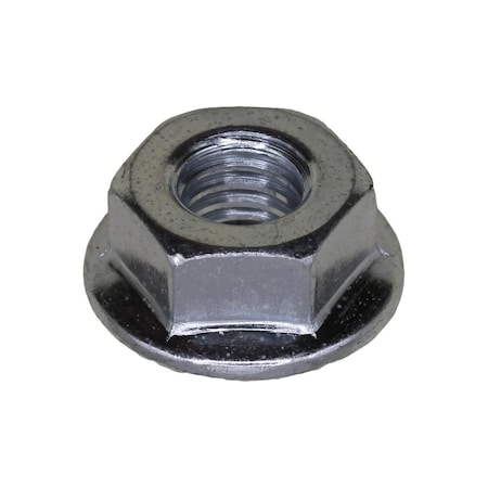 Auveco Spin Lock Nut with Serration M6-1.0 14mm O.D., 50PK 16769