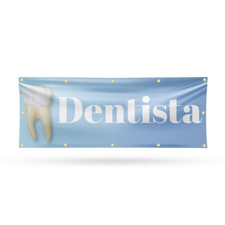 Signmission Dentista, 48 Inch x 120 Inch, Vinyl Banner B-120-30542