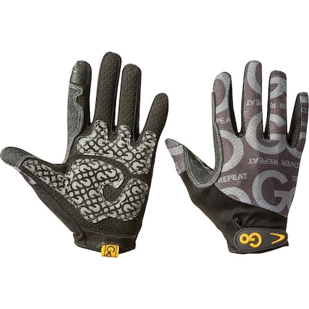 Gofit Go Grip Full-Finger Training Gloves (Large) GF-GTCFF-L