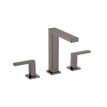 Hansgrohe Tecturis E Widespread Faucet 150, 1.2 GPM in Brushed Black Chrome 73031341