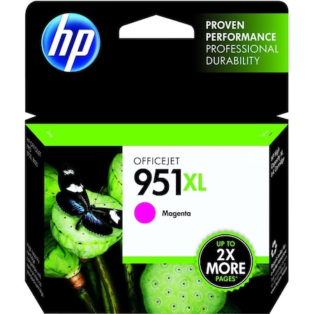 Hp High Yield Ink Cartridge, Magenta CN047AN140