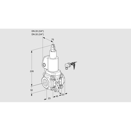 Honeywell Kromschroder VAS120R/LWGL KS88032448
