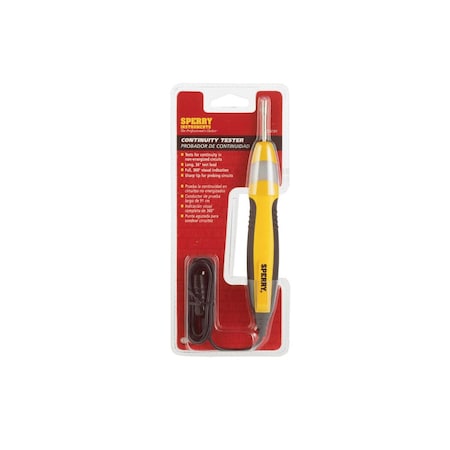 Gb Continuity Tester with Pocket Clip Black/Yellow CT6101