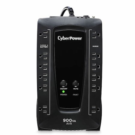 Cyberpower UPS System, Line Interactive, Out: 120 V AC In: 120 V AC AVRG900U