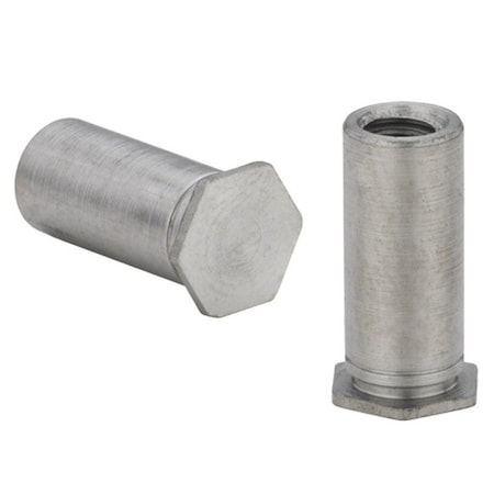 Pem BLIND THREADED STANDOFFS FOR INSTALLATION INTO STAINLESS STEEL - TYPE BSO4 - UNIFIED BSO4-832-18