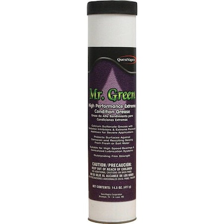 Quest Specialty MR. GREEN - High Performance Extreme Condition Grease 14 oz. L1040-1