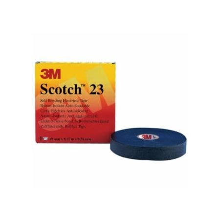 Scotch Rubber Splicing Tape 23, 1 in x 30 ft, Black 500-000594