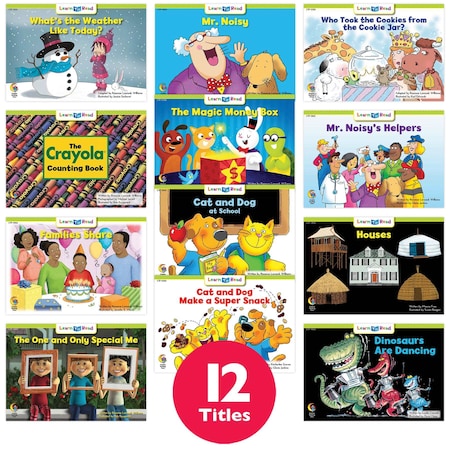 Creative Teaching Press Learn to Read Variety Pack 10, Level E, 12 Titles 18037
