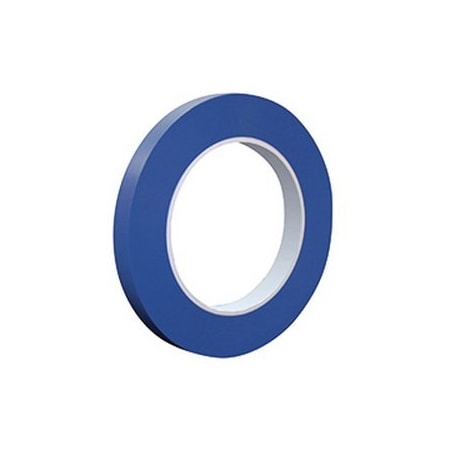 American Tape Fine Line Specialty Masking Tape 36 yd x 1/2 in, 5.4 mil THK, PVC Backing, Blue, 12PK FM71..3