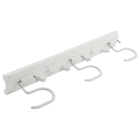 National Hardware Adjustable Storage Organizer, 12 lb, 16 in W, Plastic N112-088