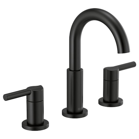 Delta Nicoli: Two Handle Widespread Bathroom Faucet 35749LF-BL