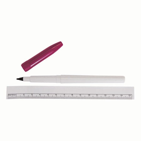 Jorgensen Laboratories Surgical Skin Marker w/Ruler, Sterile, 2PK J0435
