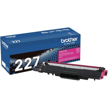Brother Brother Genuine TN-227M High Yield Magenta Toner Cartridge - 2300 Pages TN227M