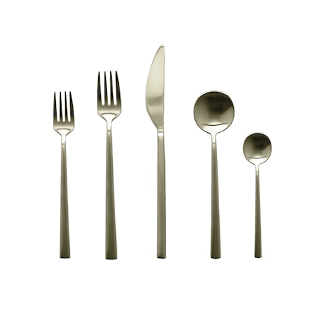 Mepra Movida Ice Champagne Flatware  Set - 20 Pcs. 103722020IC