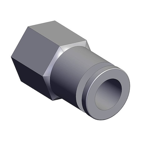 Smc Push-Fit Fitting, Straight KQG2F11-N02
