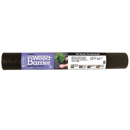 Dewitt BARRIER WEED 5YR BLACK 3X100FT DWB103100