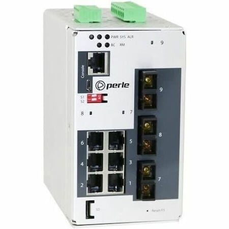 Perle Systems Perle IDS-409F3-C2MD2-SD40-XT - Industrial Managed Ethernet Switch 07013830