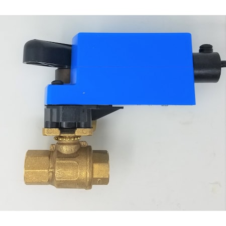 Johnson Controls 1/2 2W Ball Vlv 1.9CV Brass Trim NON-SPR VG1241AE+9A4GGA