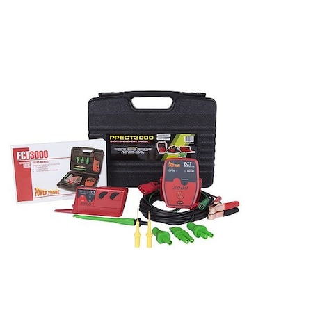 Power Probe Circuit Tracer Kit, 20ft Test Lead, 4kHz PPECT3000