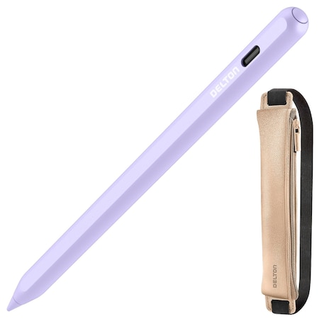 Delton DAP7 Stylus Pen, Wireless Magnetic Charging, Purple AP7