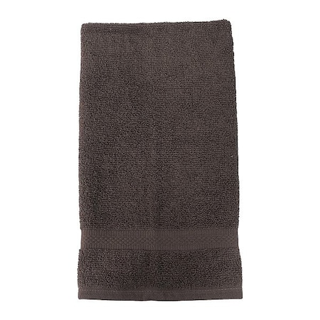 Martex Hand Towel, 28 in L, Brown 7135305