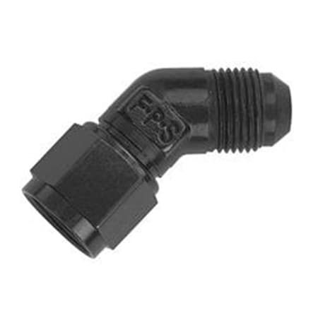Geared2Golf 498003-BL No. 6 45 deg Female Swivel to Male Fitting, Black GE3070101
