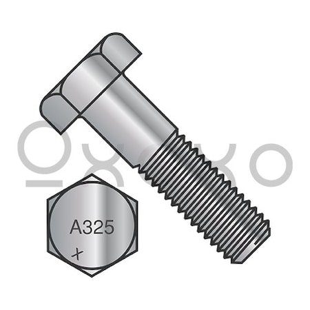 Oxoxo 7/8-9X5 Heavy Hex Structural Bolts A 325 1 Hot Dipped Galvanized, 35PK 360452