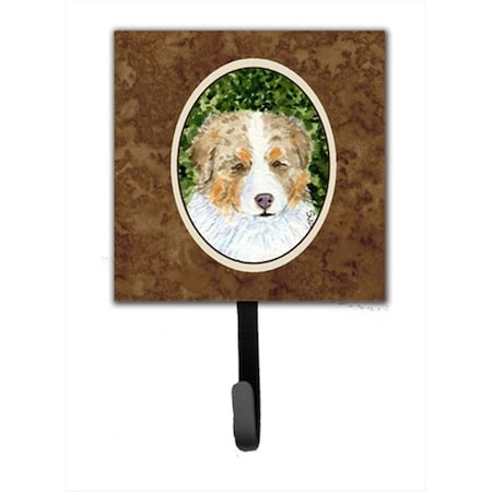 Carolines Treasures 4.25 x 6 in. Australian Shepherd Leash Or Key Hook SS8732SH4